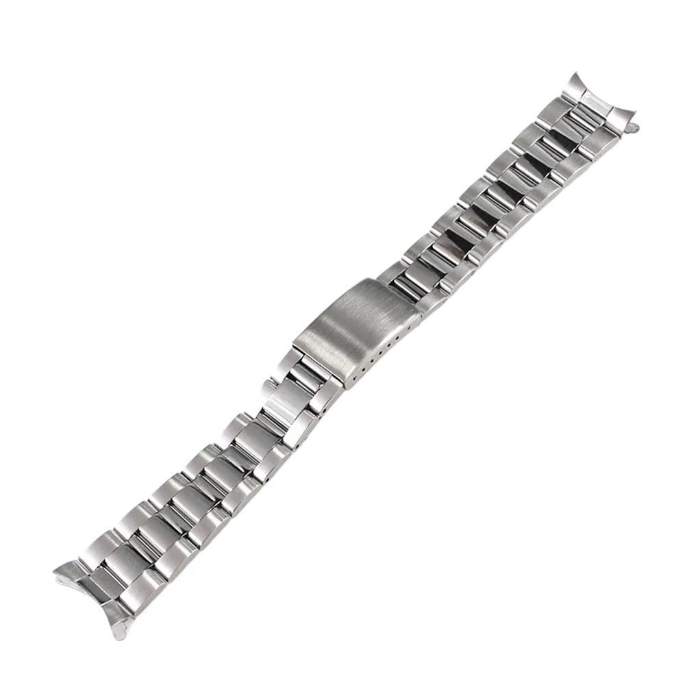 19/20mm Stainless Steel WatchBand fit for Seiko Sxns80/Snxs79/Snxs79k/Snxs77k/Snxs73(Middle smooth,20mm)
