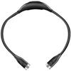 Alipis USB Rechargeable Neck Reading Light Hands-Free Adjustable Gooseneck LED Book Reading Lamp Eye Protection Portable Night Running Black view 1
