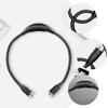 Alipis USB Rechargeable Neck Reading Light Hands-Free Adjustable Gooseneck LED Book Reading Lamp Eye Protection Portable Night Running Black view 4