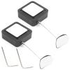 byepica 2 Pcs 35.4 in Retractable Anti-Theft Cable Tethers with Adjustable Lock for Electronics view 1