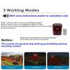 HULPPRE Solar Outdoor Motion Sensor Alarm-Dog Barking and Gunshot Sound,Support Recording,Adjust Volume,130db Loud Noise Maker,3 Work Modes Strobe Light with USB,Say Goodbye to The Intruders view 4