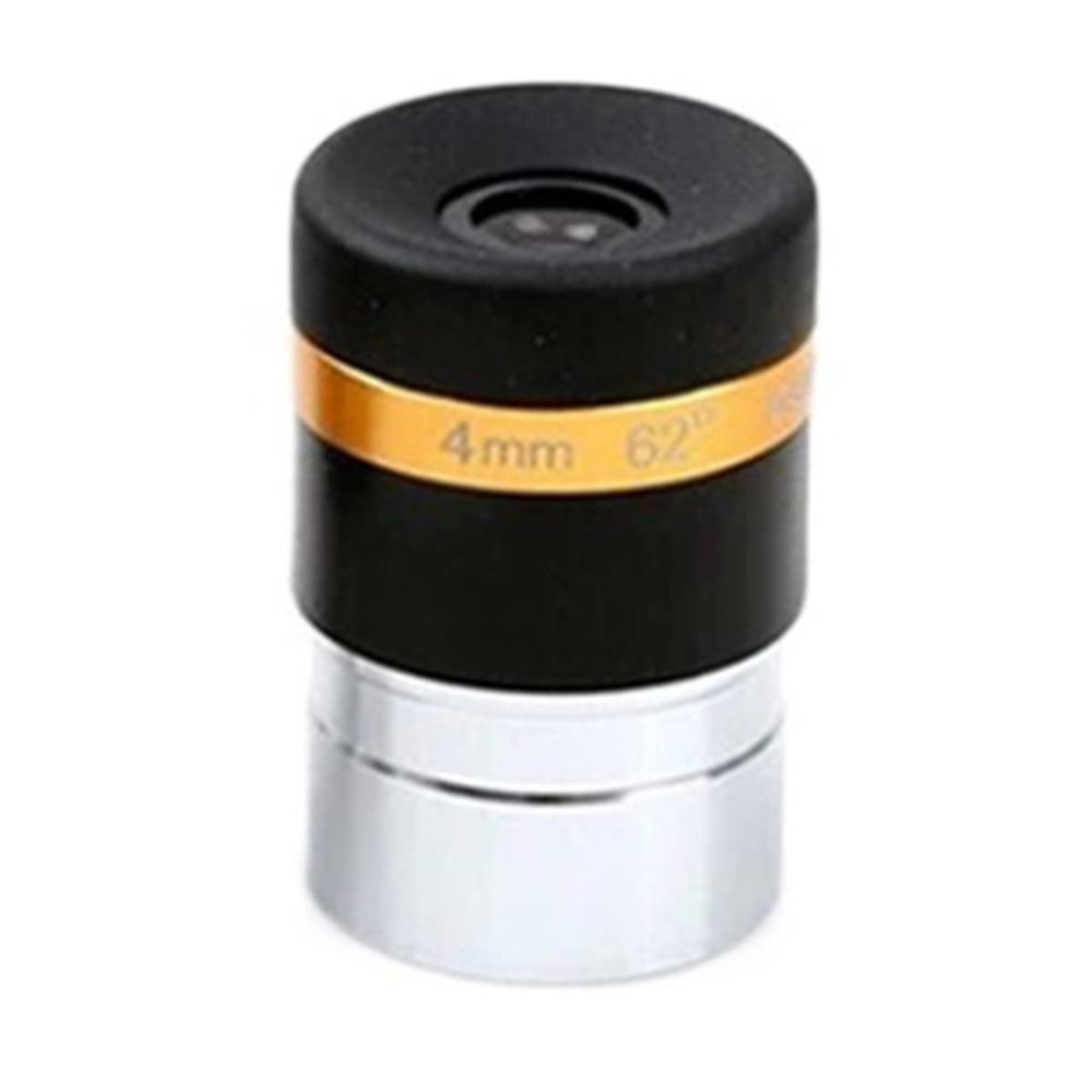 62 Degree 1.25 Inch Wide-Angle Eyepiece 4mm 10mm 23mm Astronomical Telescope Accessories Astronomical Telescope Part(4mm)