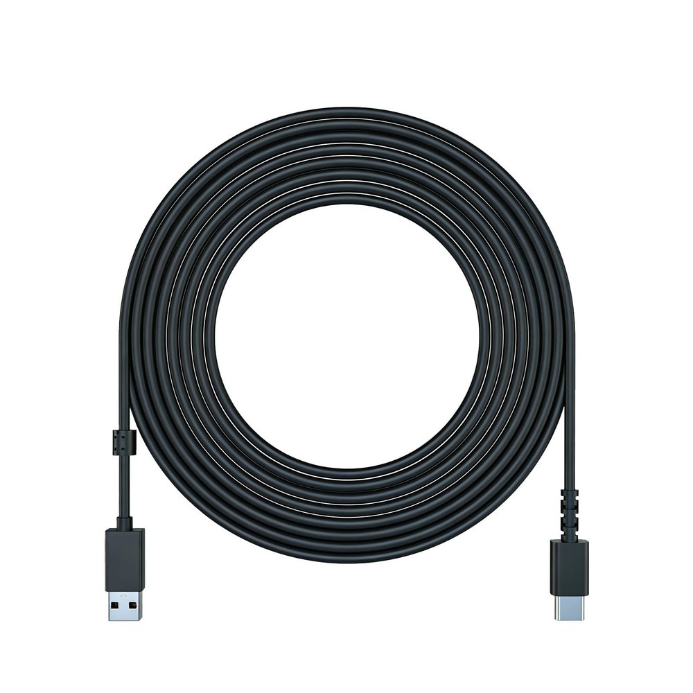 Vmohuyktx Flexible Charging Cord for Security Cameras Universally Fit Durability Construction and Stable Electricity Supply Camera Charging Cable