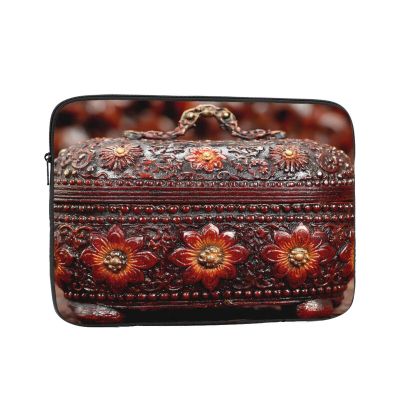 12 Inch Portable And Shockproof Laptop Bag With Unique Mystic Crate Print, For Work, University, And Commuting