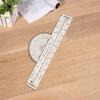 Aviation Plotter Slide Rule for Pilots - 8 Scales, All VFR Charts - 20cm (7.87 inch) PP Material view 4