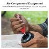 COHEALI Mini Air Blower Dust for Camera and Electronics, Red Compressed Air Squeeze Bulb Pump for Sensor and Lens Cleaning, Portable Photo Equipment Cleaning Tool view 3