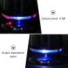 Homoyoyo Mini USB Plug-in Speaker with 3.5mm Aux Input, Multimedia Portable Loudspeaker with Bass Enhancement for Laptop and Phone, Black and Blue, Dc 5v Compatible view 3
