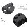 Gatuida -Desk Laptop Rack and Notebook Computer Support for Home Office, Black Carbon Steel Holder for Study Room and Workspace Organization view 3