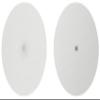 JBL MTC-414WG Pair Weatherized Magnetic Ceiling Speaker Grilles, Full-Face White Covers with Safety Tether for Control 412 and 414 Speakers view 1