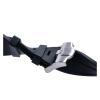 HuanJ Durable Waterproof Comfortable Rubber Silicone WatchStrap Compatible With Ap 15703 Series 28mm Watchbands(Black Silver) view 4