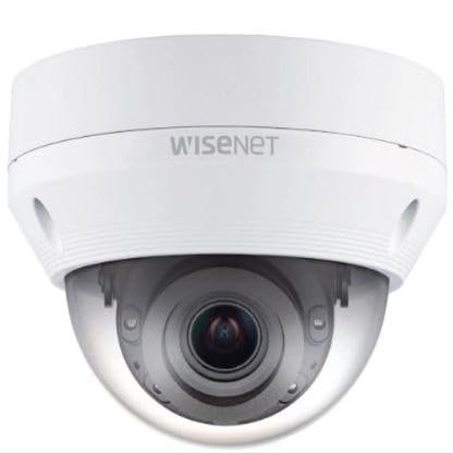 Hanwha Vision QNV-6082R1 QNV Series Network Surveillance System Outdoor Dome White Aluminum WDR DNR IR