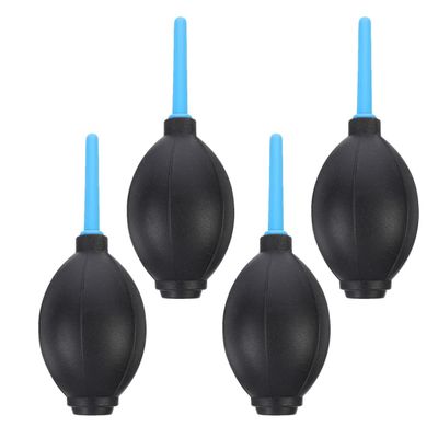 Alipis 4pcs Camera Sensor Air Blower Dust Cleaner Pump for DSLR Lens Filter Cleaning, Squeeze Ball Compressed Air Duster for Photography Equipment Maintenance
