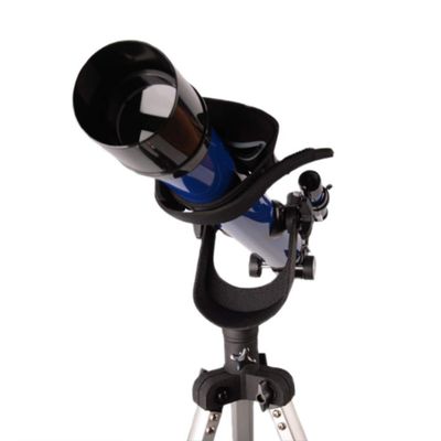Telescope 70Mm Refraction Astronomical Hd Coated Glass Optical Lens Portable Tripod for Beginners Outdoor Travel Viewing White