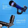 Telescope 70Mm Refraction Astronomical Hd Coated Glass Optical Lens Portable Tripod for Beginners Outdoor Travel Viewing White view 4