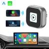 2 in 1 Wireless CarPlay Android Auto Adapter Wireless CarPlay Adapter Convert Wired to Wireless Smart USB Dongle Auto Connect Plug & Play for and Android Factory Wired Cars view 2