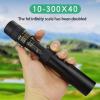 4K 10-300X40mm Super Telephoto Zoom Monocular Telescope Adult Kid High Definition Single Barrel for Concert Outdoor view 2