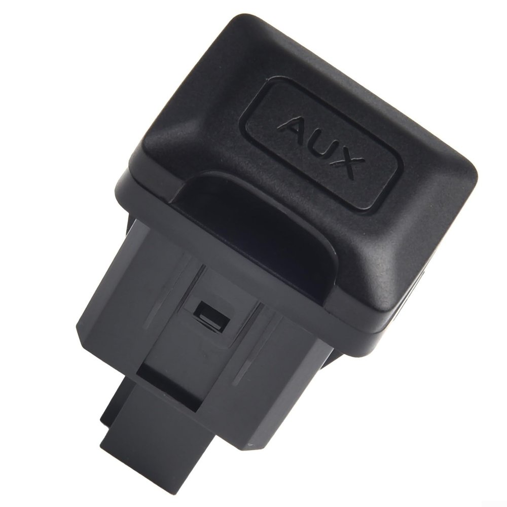 Auxiliary Input Adapter with 5-Pin Black Plastic Port fit for Honda Civic 2006-2011 and CR-V 2009-2011 OE 39112-SNA-A01 for In-Car Audio Upgrade