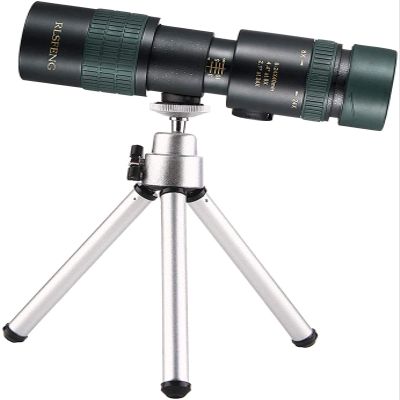 Monocular Telescope Dual Focus Night Vision Watching with The Durable Tripod Portable Outdoor HD Single Telescope with Tripod Travel Campi