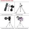 Monocular Telescope Dual Focus Night Vision Watching with The Durable Tripod Portable Outdoor HD Single Telescope with Tripod Travel Campi view 2