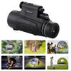 12x42 Monocular Telescope High Power HD Portable Monocular Compact with Night Vision BAK4 Prism FMC Lens Monocular with Smartphone Adapter and Tripod for Bird Watching Theater Concerts view 2