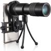 10-30x30 Monocular Telescope with Phone Adapter and Tripod Optics Zoom Telescope Retractable Portable Monocular for Birdwatching Traveling Outdoor view 3