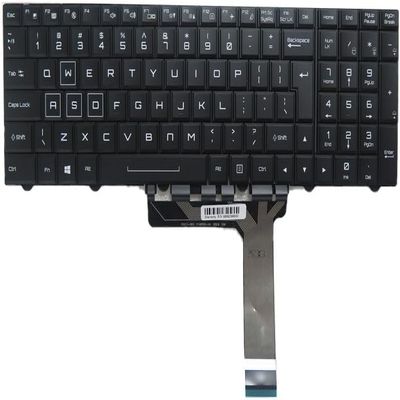 100% New Laptop Compatible Backlit Keyboard for Eluktronics P775TM1-G P77DM3-G English US Black Frame New