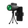 10x42 Monocular Telescope High Power Portable Monocular Telescope Compact with Night Vision BAK4 Prism FMC Lens Monocular with Smartphone Adapter and Tripod for Outdoor Bird Watching view 3