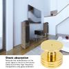 4Set Zinc Alloy Speaker Spikes, Shock Absorbing Speaker Isolation Feet, Anti - Slip Floor Protectors with Pure Copper Tips for Amplifiers, CD Players, Preamplifiers, Enhanced Sound view 4