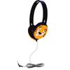 HamiltonBuhl Primo Stereo Headphones 25Pack  Tiger | NoiseReducing Ear Cups, ChewResistant DuraCord, Washable Leatherette Cushions, 3.5mm SlimBarrel Plug  Classroom Student Headphones view 2