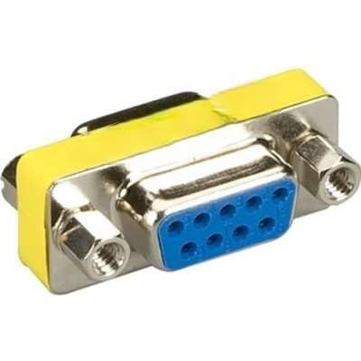 FA445-R2 DB9 Gender Changer, Female to Female, EMI/RFI Shielded, Serial Adapter