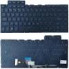 100% New Laptop Keyboard for ASUS ROG Zephyrus M15 GU502L GU502LU GU502LV GU502LW GU502LWS V184626K Black with Backlit Without Frame United States US view 1