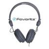 HamiltonBuhl Favoritz 25-Pack Gray TRRS Headsets  Mid-Size On-Ear, in-Line Mic, Leatherette Cushions, Adjustable Headband, 5 ft Chew-Resistant Dura-Cord, 3.5mm Plug  Classroom Use view 2