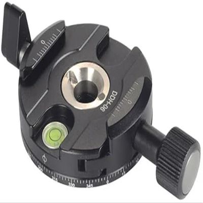 Sunwayfoto DDH-06 52mm Panning 360 Clamp inc Dovetail Compatible with Arca