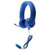 HamiltonBuhl Flex-Phones USB Kids Headset 20-Pack  Blue | EVA Foam, Gooseneck Mic, Chew-Resistant Cable, Leatherette Cushions, USB for Chromebooks & Computers view 3