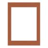 Poster Palooza Terra-Cotta Red Mat Board for 22x22 Frames - Fits 18x18 Photos - 1 Mat view 3