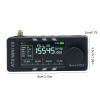 AMNVOLT V4 ATS MINI DSP Radio, ESP32-S3 & SI4732 Chip, Multi-Band AM/FM/LSB/USB Receiver, 1.9'' IPS Color Screen, with Headphone Amplifier & Hi-Z Circuit, Portable for Travel and Radio Enthusiasts view 2
