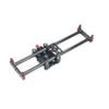 40CM Adjustable Carbon Fiber DSLR Camera Slider Shooting Stabilizer Rail for Canon for Sony Video Photography Track Slider Excellent(Grey) view 2