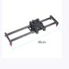 40CM Adjustable Carbon Fiber DSLR Camera Slider Shooting Stabilizer Rail for Canon for Sony Video Photography Track Slider Excellent(Grey) view 3