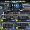 12.3 inch Car Radio for Toyota Tacoma 2016-2023 Upgrade Stereo Radio Head Unit with CarPlay Tesla Style Touch Screen Android Auto Bluetooth GPS Support OEM Camera 4+64G view 2