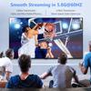 2026 Upgraded Wireless HDMI 4K Transmitter and Receiver 1080P HD, Portable Plug & Play Wireless HDMI Extender Kit for Casting Video Audio from Laptop/TV Box/Camera to Monitor/HDTV/Projector-328ft/100m view 3