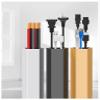 Aluminum Alloy Cable Trunking Self Adhesive Cable Hider Trunking Raceway Wire Long Service Life(Mlik,3cmx150cm) view 2