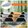 Aluminum Alloy Cable Trunking Self Adhesive Cable Hider Trunking Raceway Wire Long Service Life(Mlik,3cmx150cm) view 3