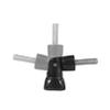 Bendable M5 Long Thumb Knob Bolt Screw Thumbscrew Replacement for Monopod Handhold Stick Mount Excellent view 2