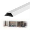 Cables Trunking Self Adhesive for Computer Air Conditioner Cables Aluminum Alloy Cable Hider(Mlik,0.6x59.1 in) view 1