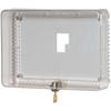 Replacement for Resideo TG512A1009 Versaguard Large Universal Thermostat Guard Clear Acrylic Cover with Lock & 2 Keys, Tamper-Resistant, Fits Most Wall Thermostats, 7-1/4" x 9-3/4" view 1