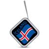 Flag of Iceland CD Case DVD Holders Wallet Hard Plastic Storage Binder 40 Capacity view 3
