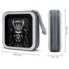 Samurai Skull CD Case DVD Holders Wallet Hard Plastic Storage Binder 40 Capacity view 2