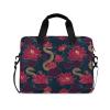 Laptop Sleeve Case 15-16 Inch Stylish Computer Case Animal Cobra Water Lily Red and Gold Computer Sleeve with Zipper for Men Women view 1