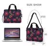 Laptop Sleeve Case 15-16 Inch Stylish Computer Case Animal Cobra Water Lily Red and Gold Computer Sleeve with Zipper for Men Women view 3