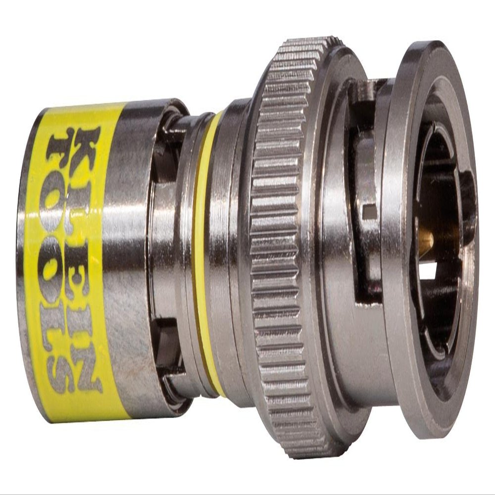 10 Coaxial Connectors with Mounting Plugs - RF/Coaxial Connectors Reliable Signal Transmission